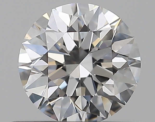 0.5 CaratF-VS2 EX Cut Round Diamond
