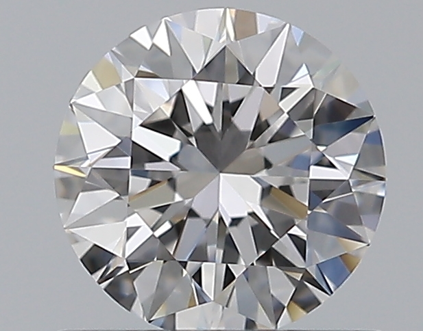 0.61 CaratD-VVS2 EX Cut Round Diamond