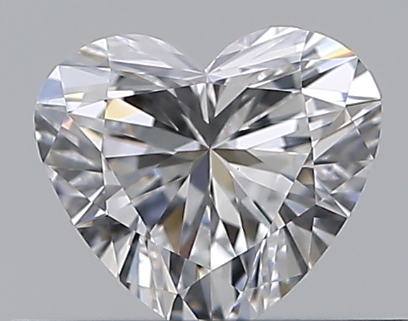 0.37 CaratD-VVS2 - Cut Heart Diamond