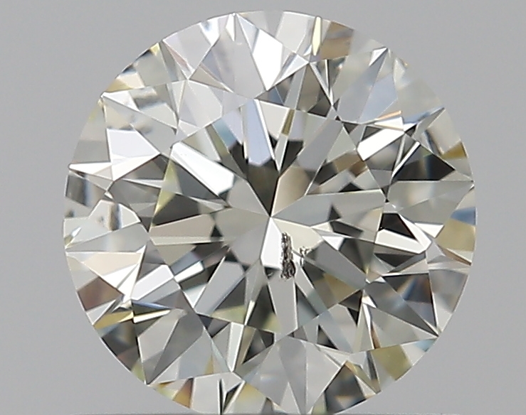 0.75 CaratL-SI2 EX Cut Round Diamond
