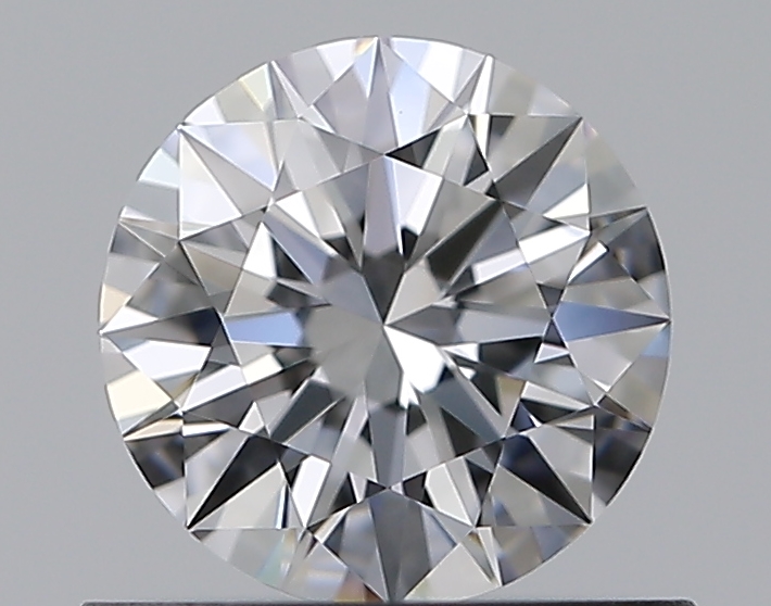 0.58 CaratD-VVS1 EX Cut Round Diamond