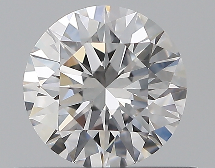 0.5 CaratE-VVS1 EX Cut Round Diamond
