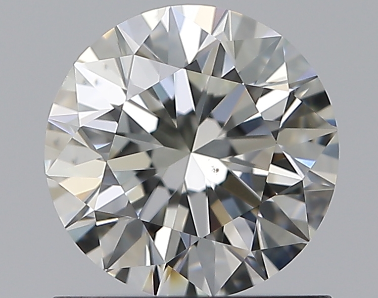 0.9 CaratJ-VS2 EX Cut Round Diamond