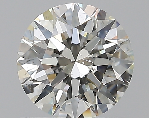 0.82 CaratJ-SI2 EX Cut Round Diamond