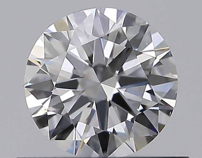0.5 CaratD-VS2 EX Cut Round Diamond