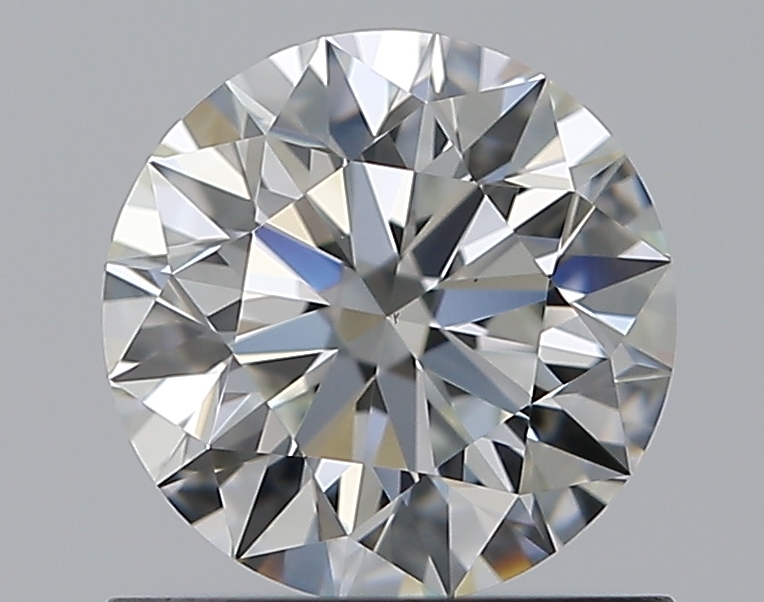 0.81 CaratI-VS1 EX Cut Round Diamond
