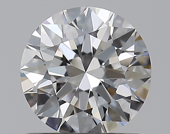 0.58 CaratF-VS1 EX Cut Round Diamond