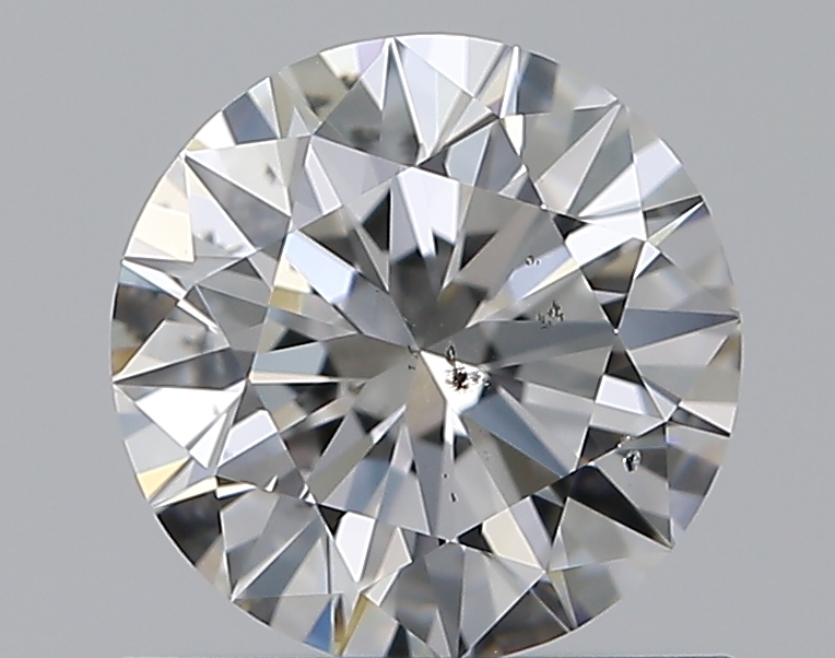 0.8 CaratF-SI2 EX Cut Round Diamond
