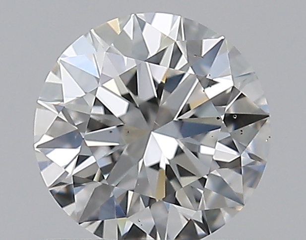 0.5 CaratH-SI1 EX Cut Round Diamond