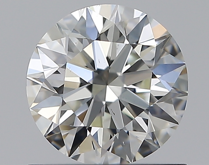 0.8 CaratJ-VS2 EX Cut Round Diamond