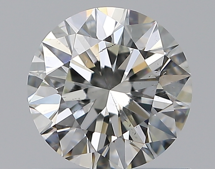 0.81 CaratI-SI2 EX Cut Round Diamond