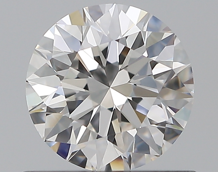 0.71 CaratF-VVS2 EX Cut Round Diamond