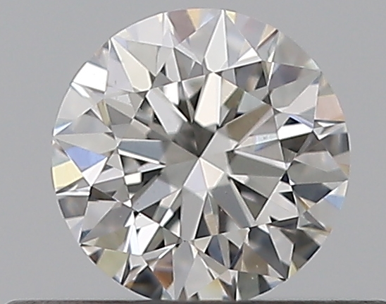 0.35 CaratF-VS2 EX Cut Round Diamond