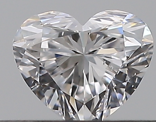 0.3 CaratD-SI2 - Cut Heart Diamond