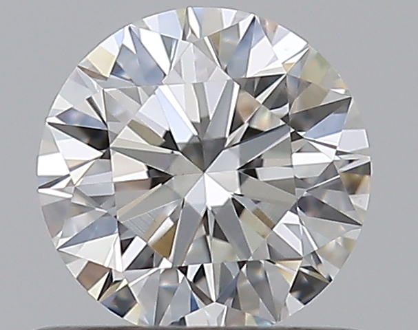 0.52 CaratG-SI1 EX Cut Round Diamond