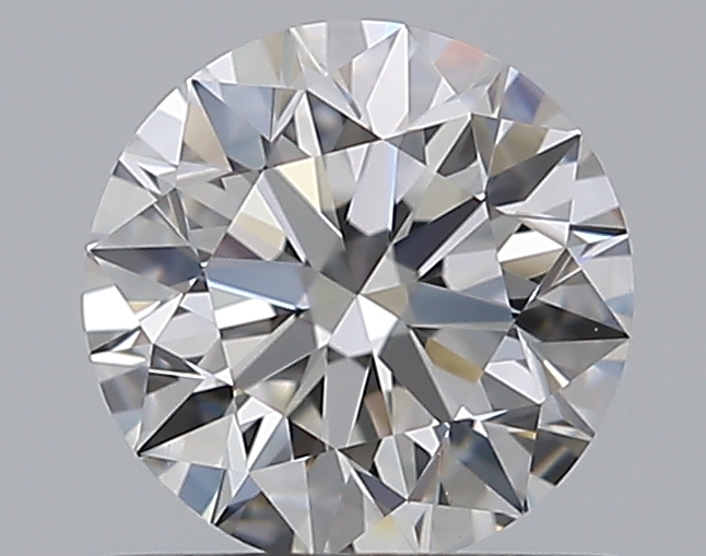 0.71 CaratF-VS2 EX Cut Round Diamond