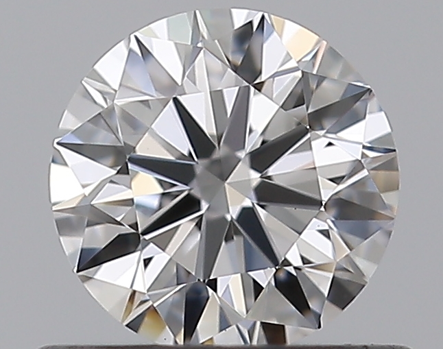 0.5 CaratD-VS1 EX Cut Round Diamond
