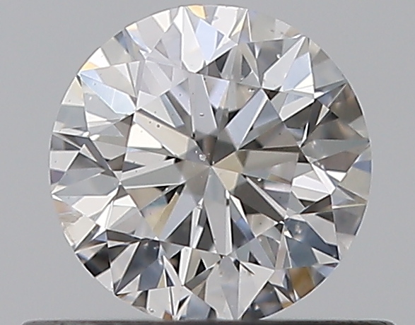 0.5 CaratF-SI2 EX Cut Round Diamond