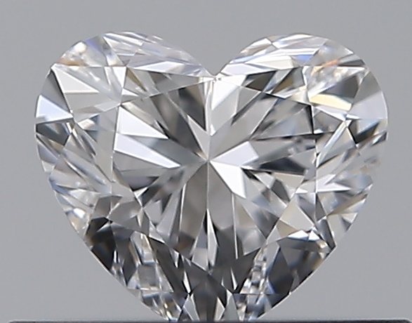 0.4 CaratD-VVS1 - Cut Heart Diamond