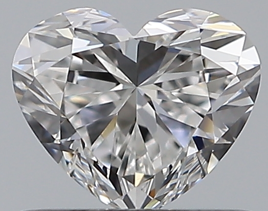 0.53 CaratF-VVS2 - Cut Heart Diamond