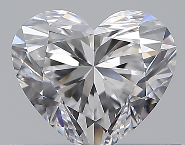0.5 CaratD-VVS1 - Cut Heart Diamond