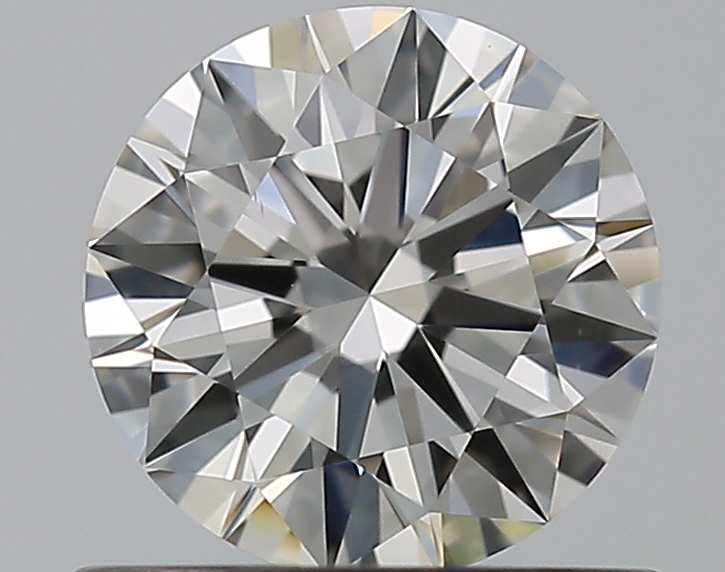 0.7 CaratI-VS2 EX Cut Round Diamond