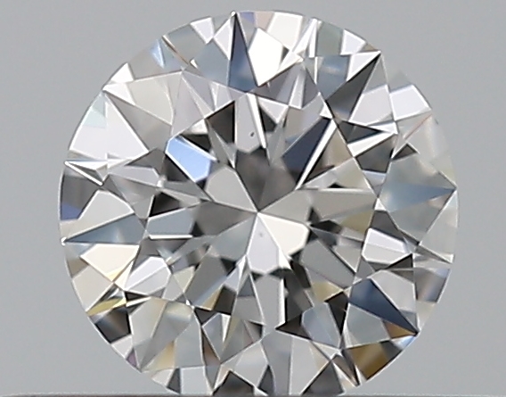 0.33 CaratE-VS2 EX Cut Round Diamond