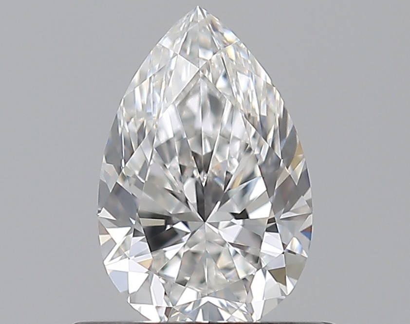 0.6 CaratF-VVS1 - Cut Pear Diamond