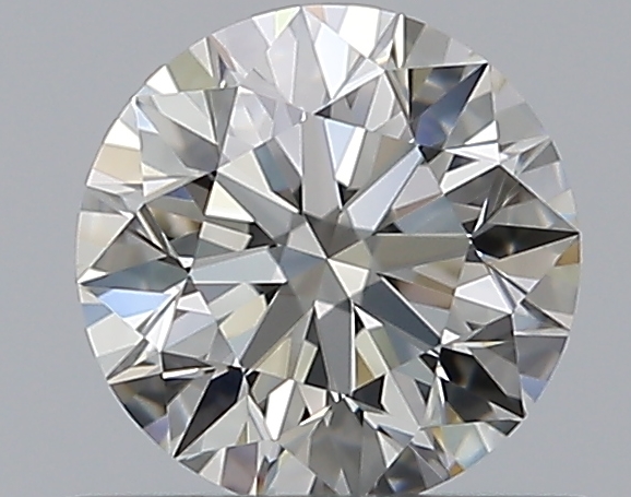 0.53 CaratJ-VVS2 EX Cut Round Diamond