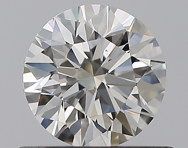 0.6 CaratI-VS2 EX Cut Round Diamond