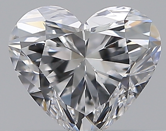 0.5 CaratD-SI1 - Cut Heart Diamond