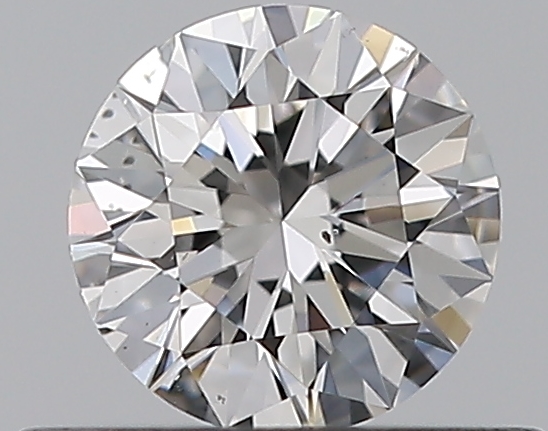 0.42 CaratE-SI1 EX Cut Round Diamond