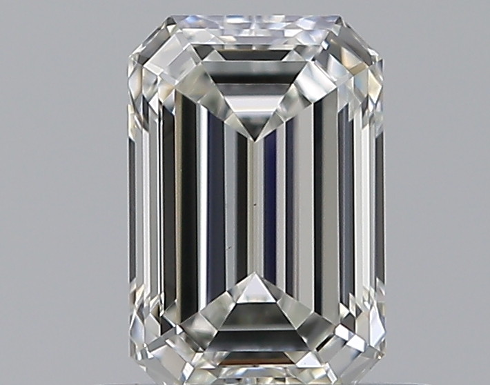 0.53 CaratI-VS1 - Cut Emerald Diamond