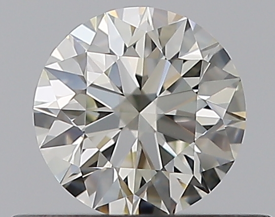 0.42 CaratK-VVS1 EX Cut Round Diamond