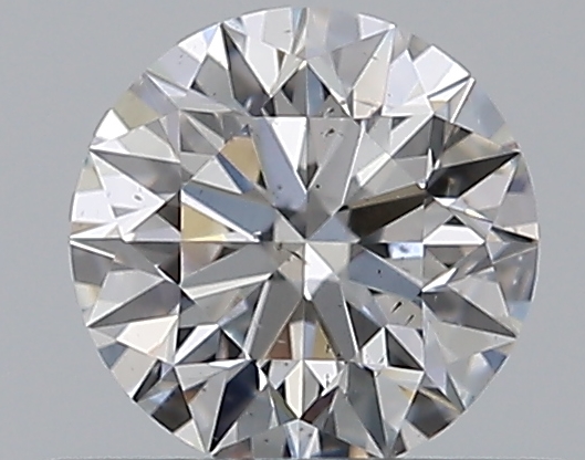 0.41 CaratF-SI1 EX Cut Round Diamond
