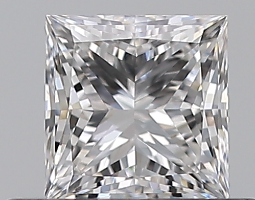 0.5 CaratE-VVS2 - Cut Princess Diamond