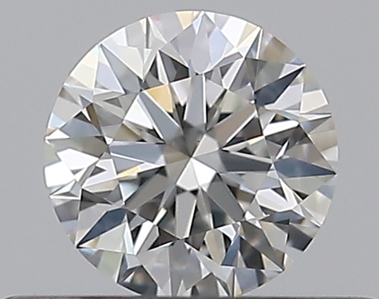0.31 CaratF-VS1 EX Cut Round Diamond