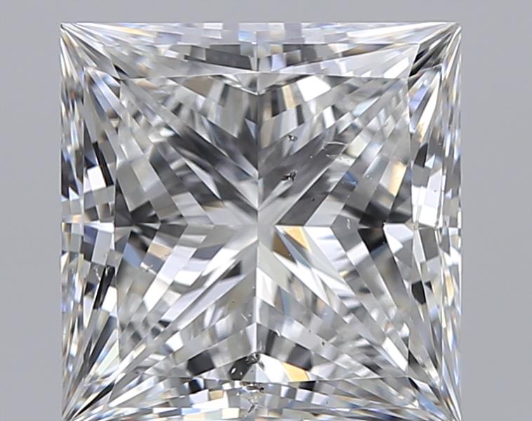 4.01 CaratF-SI2 - Cut Princess Diamond