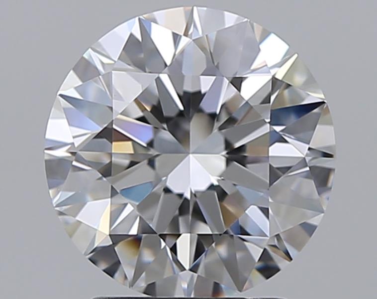 2 CaratD-VVS2 EX Cut Round Diamond
