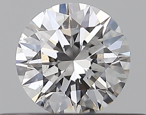 0.3 CaratD-SI2 EX Cut Round Diamond