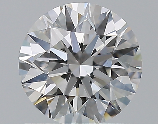 1 CaratE-VS2 EX Cut Round Diamond