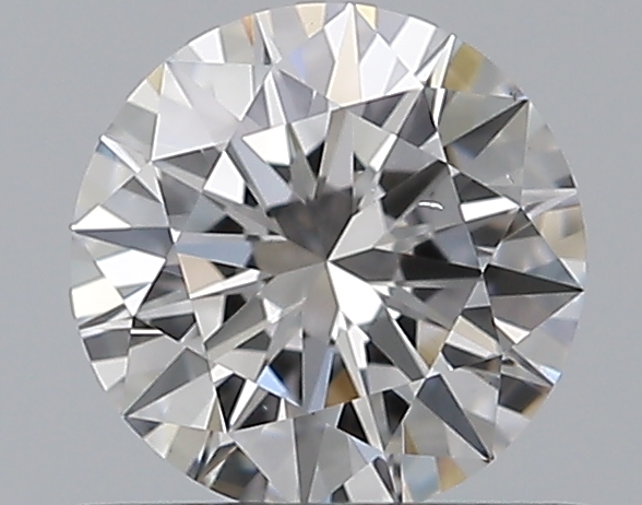 0.55 CaratD-VS2 EX Cut Round Diamond
