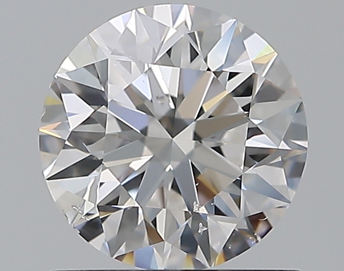 0.96 CaratD-SI2 EX Cut Round Diamond