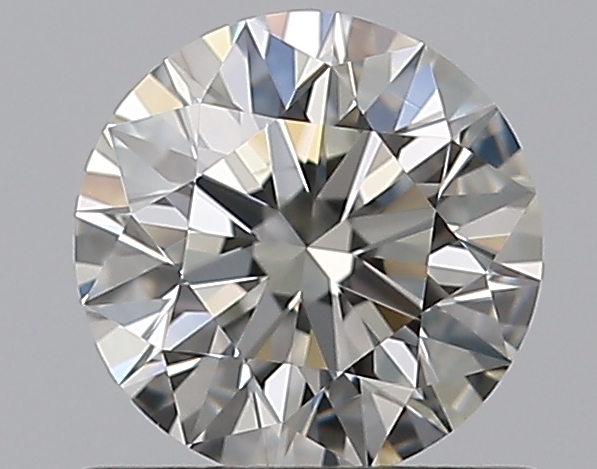 0.65 CaratJ-VS2 EX Cut Round Diamond