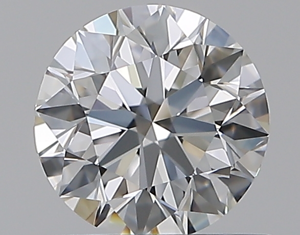 0.7 CaratF-VVS2 EX Cut Round Diamond