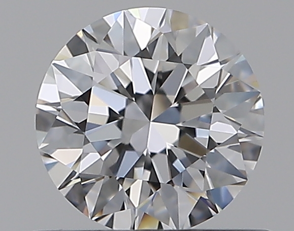 0.59 CaratD-IF EX Cut Round Diamond