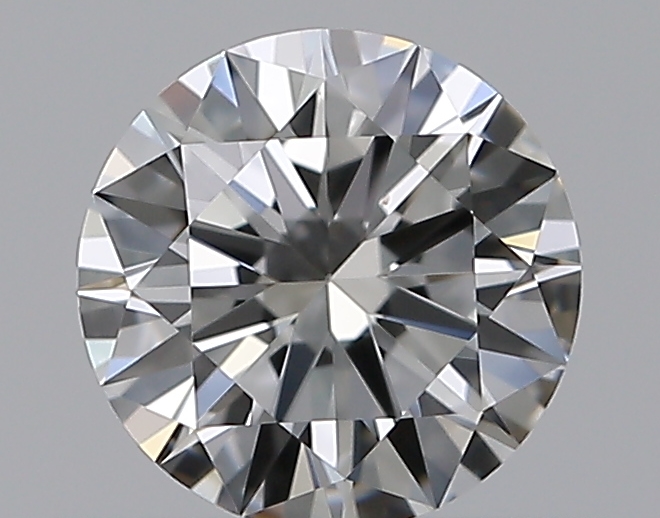 0.51 CaratF-VS2 EX Cut Round Diamond