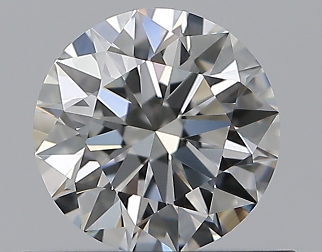 0.53 CaratI-VVS2 EX Cut Round Diamond