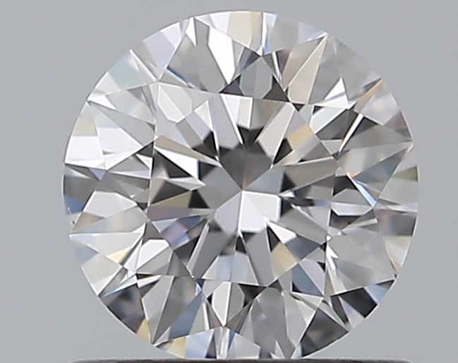 0.58 CaratD-IF EX Cut Round Diamond