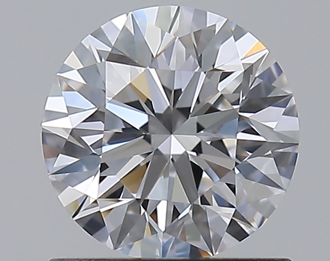 0.9 CaratD-VVS2 EX Cut Round Diamond